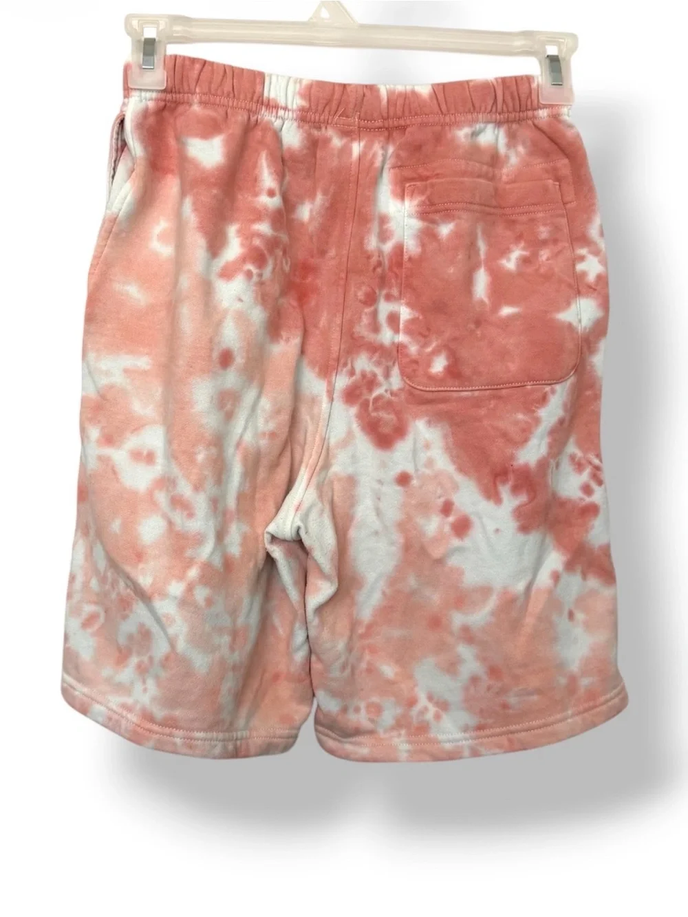 Champion Tie Dye Lounge Shorts Pink